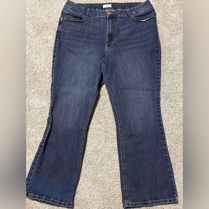 Maurices Dark Blue Flare Jeans